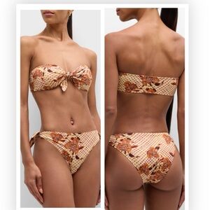 NWT Ulla Johnson Cactus Flower Palma
Bandeau Bikini Top $210